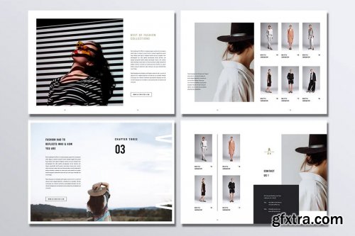 ALTIMA Fashion Lookbook Portfolio Brochures