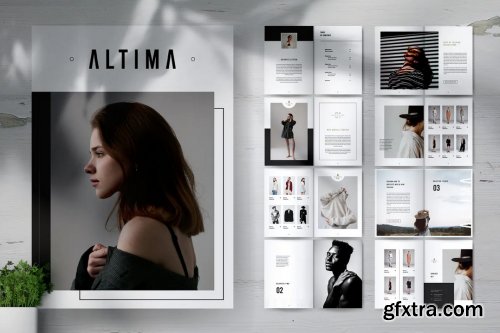 ALTIMA Fashion Lookbook Portfolio Brochures