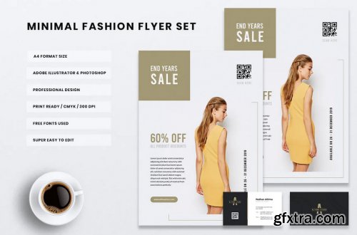 ALTIMA Fashion Store Flyer & Business Card