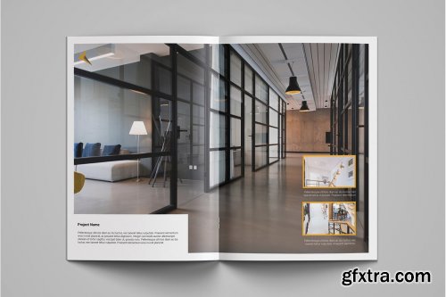 CreativeMarket - Interior Portfolio Brochure 4366754