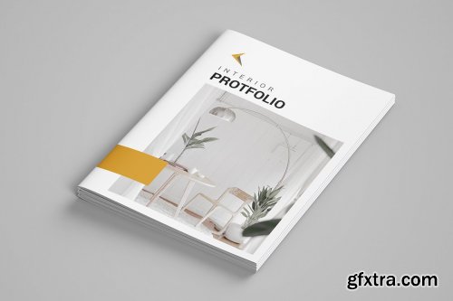 CreativeMarket - Interior Portfolio Brochure 4366754