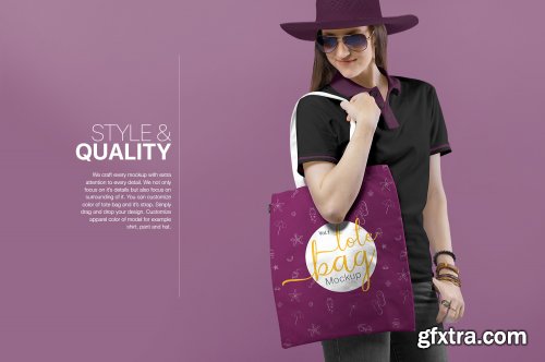 Tote Bag Mockup Bundle