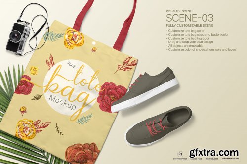 Tote Bag Mockup Bundle