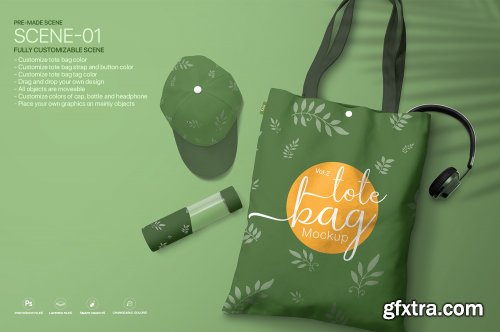 Tote Bag Mockup Bundle