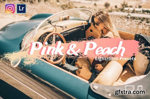 CreativeMarket - Pink&Peach Lightroom Presets XMP/DNG 4360454