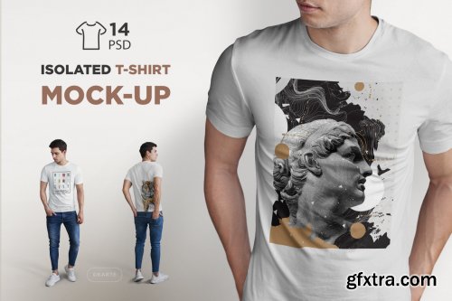 Isolated T-Shirt Mock-Up