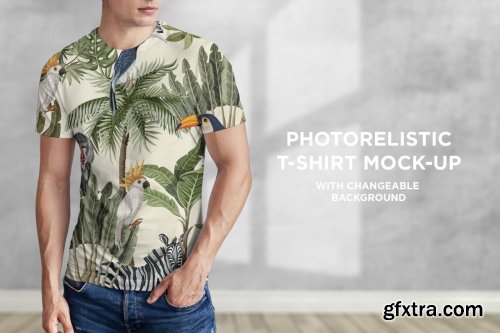 Isolated T-Shirt Mock-Up