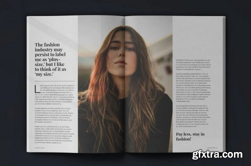 Indah Fashion Magazine Template