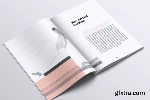 BRIGHT Fashion Lookbook Portfolio Brochures