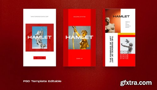 HAMLET PACK 2 - Instagram Template + Stories