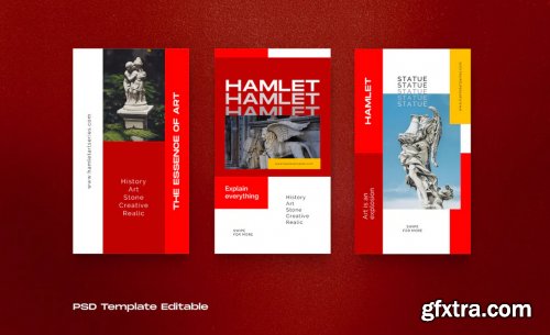 HAMLET PACK 2 - Instagram Template + Stories