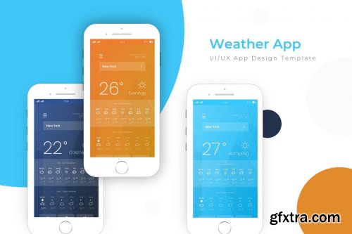 Weather Template | App Design Template