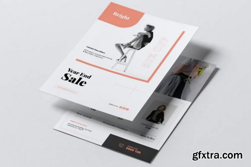 BRIGHT Fashion Flyer & Business Card