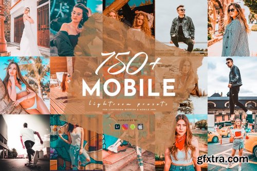 CreativeMarket - 700+ Lightroom Mobile Presets Pack 4261743