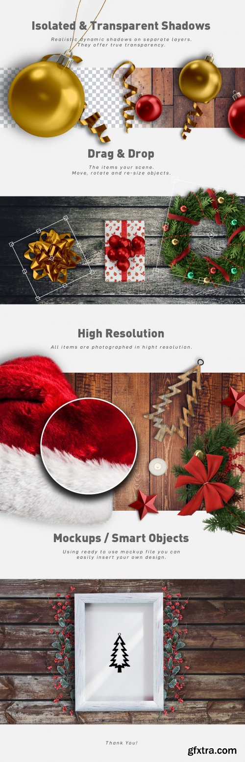 CreativeMarket - Christmas Scene Creator #01 4339839