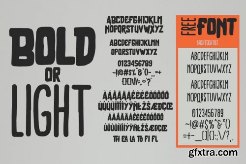 CreativeMarket - The Bold Font Bundle 4366086