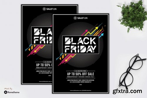 Salefun - Happy Black Friday Flyer HR