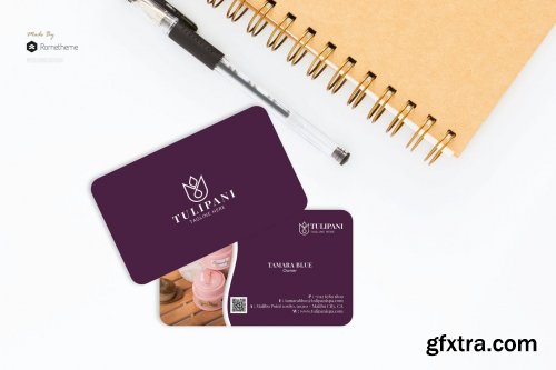 Tulipani Spa - Business Card RB