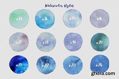 CreativeMarket - Watercolor Layer Effects Photoshop 3823722