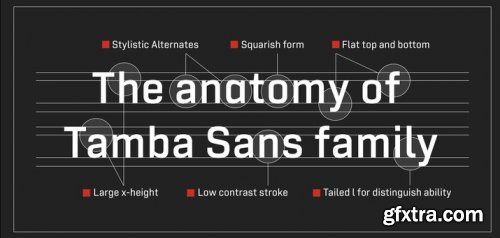 Tamba Sans Complete Family