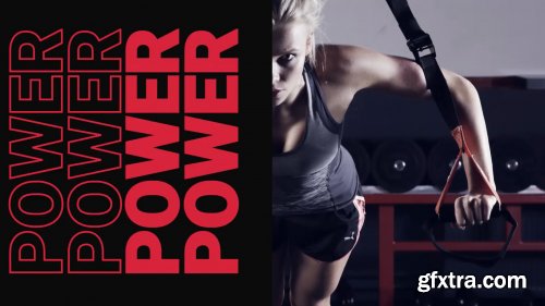 Videohive Workout Power Intro 25005339