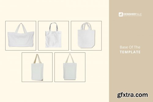 CreativeMarket - Tote Bag Mockup Set 4125819