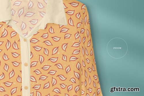 CreativeMarket - Female Full Sleeve Shirt Mockup 4103678