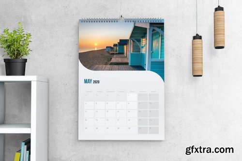 CreativeMarket - 2020 Calendar Template 4401115