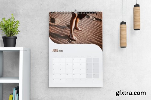 CreativeMarket - 2020 Calendar Template 4401115