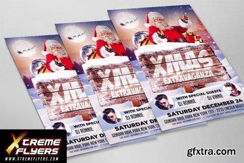 CreativeMarket - Christmas Flyer Template 4383667