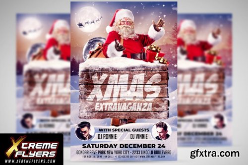 CreativeMarket - Christmas Flyer Template 4383667