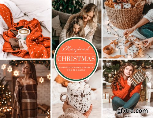 CreativeMarket - Christmas Mobile Lightroom Presets 4385090