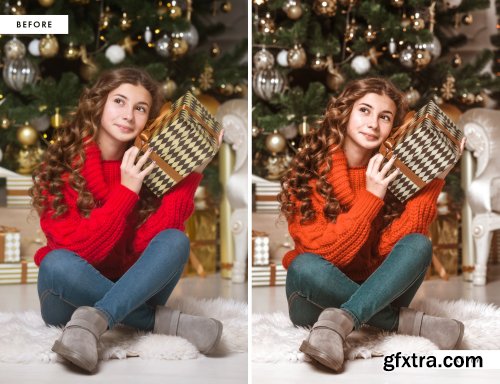 CreativeMarket - Christmas Mobile Lightroom Presets 4385090