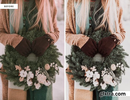 CreativeMarket - Christmas Mobile Lightroom Presets 4385090