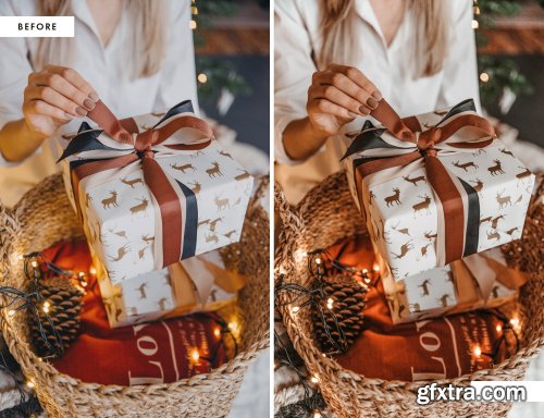 CreativeMarket - Christmas Mobile Lightroom Presets 4385090