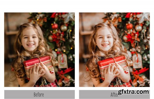 CreativeMarket - 10 Christmas Lightroom Presets 4331250