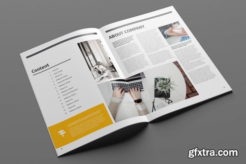 CreativeMarket - Annual Report Template 2876695