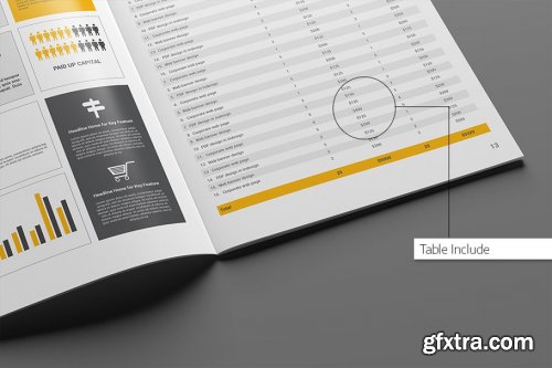 CreativeMarket - Annual Report Template 2876695