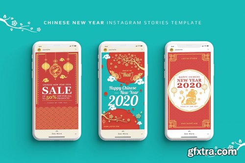 Chinese New Year Instagram Stories Template