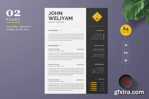 Modern Resume / CV Template