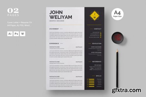 Modern Resume / CV Template