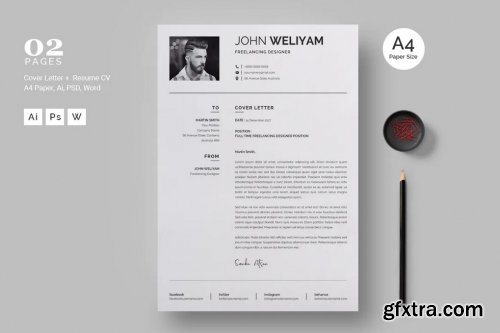 Modern Resume / CV Template