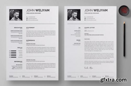 Modern Resume / CV Template