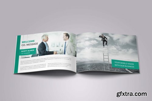 CreativeMarket - Corporate Business Brochure 4176918