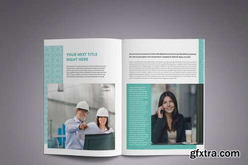 CreativeMarket - Corporate Business Brochure Template 4122459