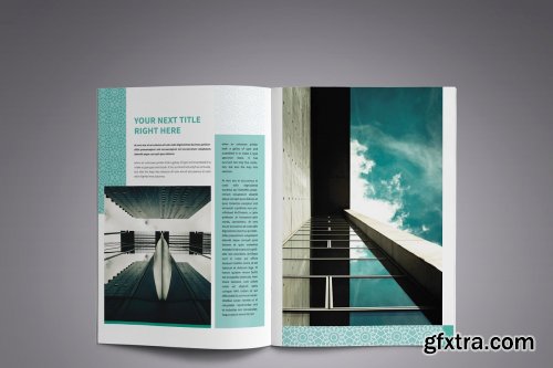 CreativeMarket - Corporate Business Brochure Template 4122459