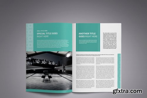 CreativeMarket - Corporate Business Brochure Template 4122459