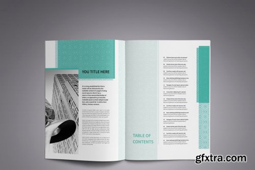 CreativeMarket - Corporate Business Brochure Template 4122459