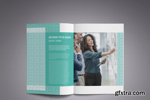 CreativeMarket - Corporate Business Brochure Template 4122459