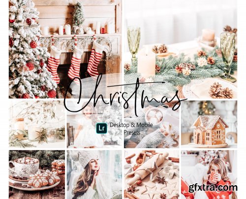 CreativeMarket - 11 Christmas Lightroom Presets 4328594